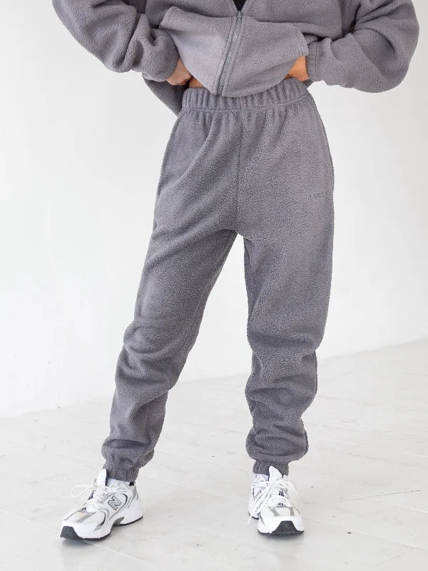 Borg Sweatpants - Charcoal