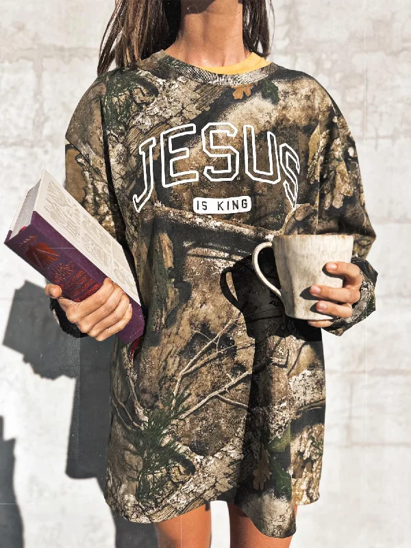 Jesus Is King - Camo