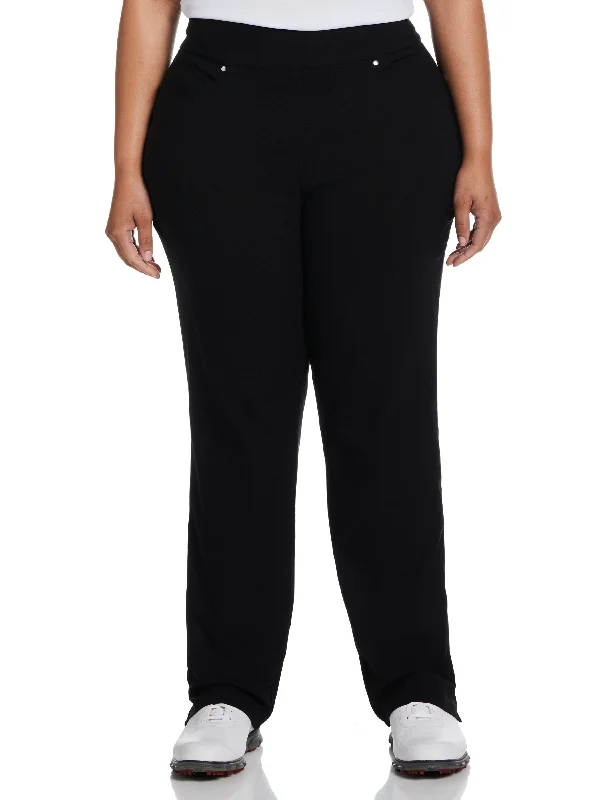 Women's Plus Size Pull-On Golf Pant