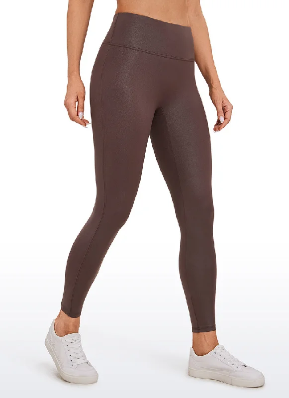 Butterluxe Matte Faux Leather No Front Seam Leggings 26.5''