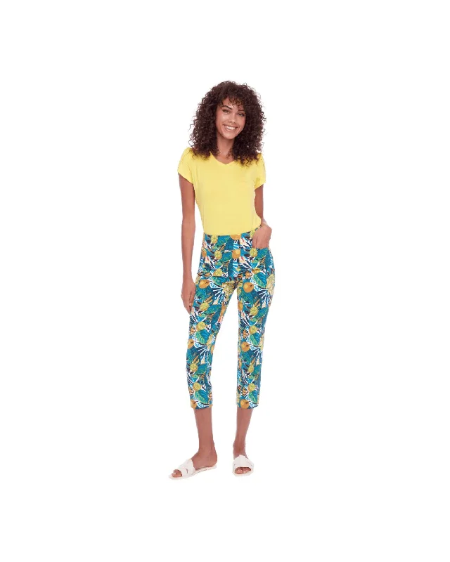 Up! Citrus Techno Crop Pant