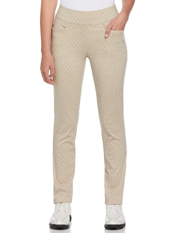 Women's Geo Print Pull-On Pant