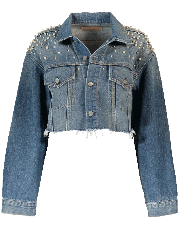 Cropped Eve Denim Jacket