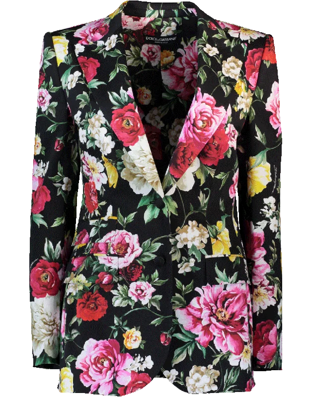 Floral Blazer