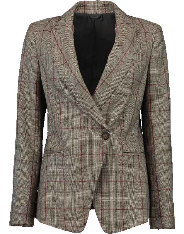 Window Pane Blazer